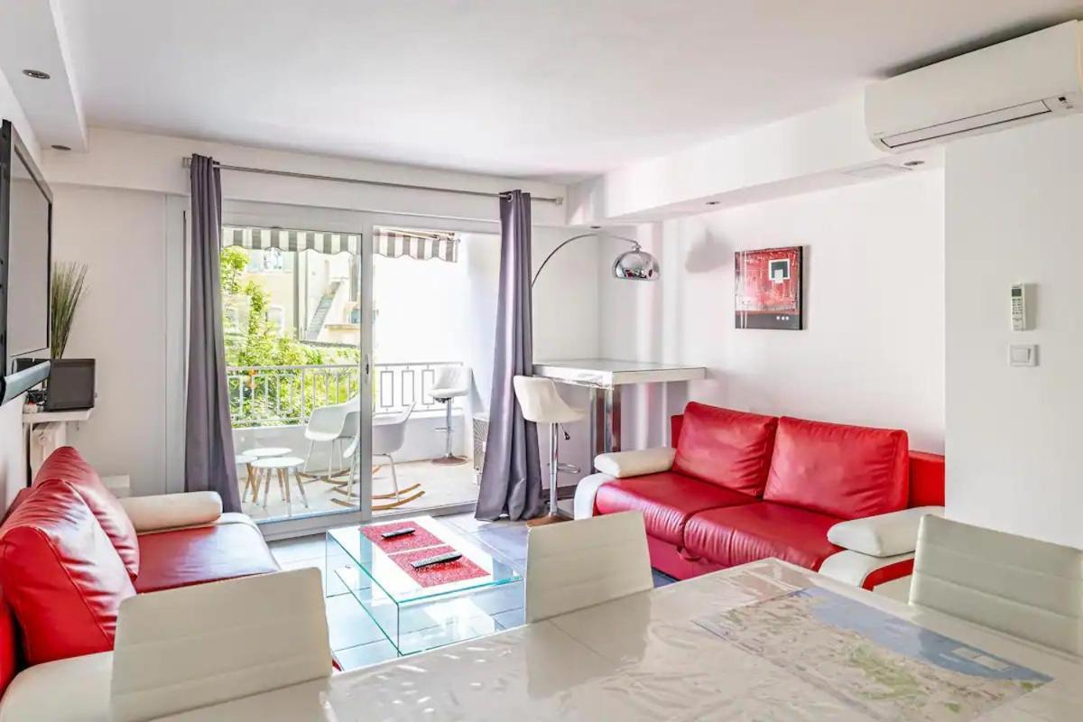 Superbe 3P 2Chambres, 2Terrasses Cannes Centre-Ville, 4 Min A Pied De La Croisette Sas-Meredith Loc Екстер'єр фото